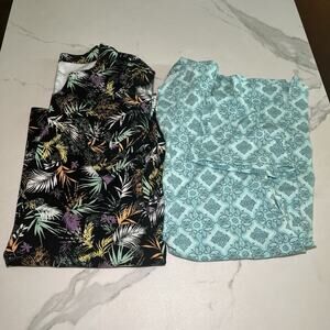 Womens Lg Hang Ten Breathable Lightweight Sun Dress UPF 50+ * Lot of 2 * NWOT